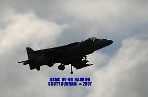 USMC AV-8B Harrier Close Air Support Aircraft