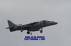 USMC AV-8B Harrier Close Air Support Aircraft