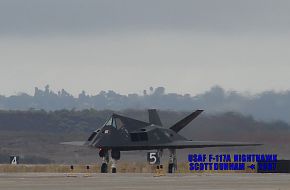 USAF F-117A Nighthawk Stealth Attack Aircraft