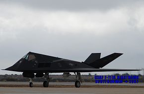 USAF F-117A Nighthawk Stealth Attack Aircraft