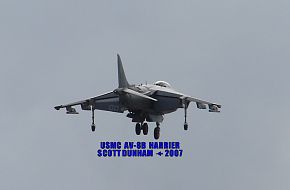 USMC AV-8B Harrier Close Air Support Fighter