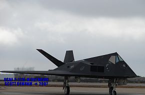 USAF F-117A Nighthawk Stealth Attack Aircraft