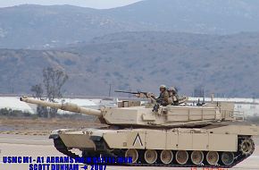 USMC M1A1 Abrams Main Battle Tank