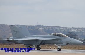 US Navy F/A-18F Super Hornet Fighter