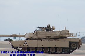 USMC M1A1 Abrams Main Battle Tank