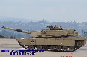 USMC M1A1 Abrams Main Battle Tank