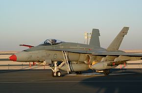F/A-18A at Al Udeid Air Base
