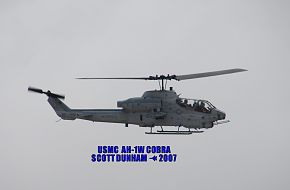 USMC AH-1W Super Cobra Helicopter Gunship