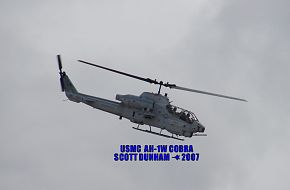 USMC AH-1W Super Cobra Helicopter Gunship