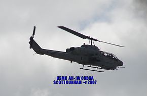 USMC AH-1W Super Cobra Helicopter Gunship