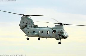 USMC CH-46E Sea Knight Helicopter MAGTF