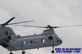 USMC CH-46E Sea Knight Helicopter MAGTF