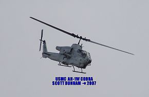 USMC AH-1W Cobra Attack Helicopter