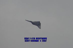 USAF F-117A Nighthawk Stealth Attack Aircraft