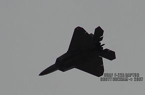 USAF F-22A Raptor Stealth Fighter