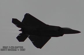 USAF F-22A Raptor Stealth Fighter