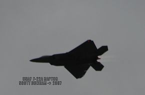 USAF F-22A Raptor Stealth Fighter