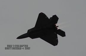 USAF F-22A Raptor Stealth Fighter