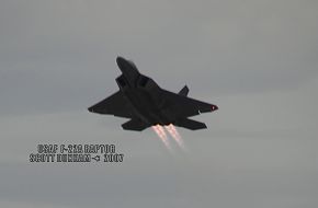 USAF F-22A Raptor Stealth Fighter