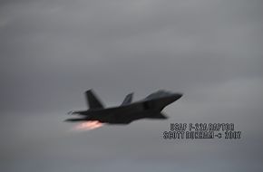 USAF F-22A Raptor Stealth Fighter