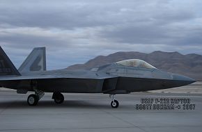 USAF F-22A Raptor Stealth Fighter