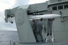 The SM-1 Standard Surface to Air missile.