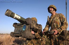 An Australian RBS-70 crew