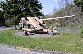 German canon wreck Troisvierges