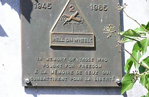 Houffalize memorial plaques