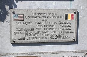 Houffalize memorial plaques