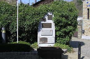 Houffalize memorial plaques