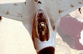 Egyptian F-16B Refueling