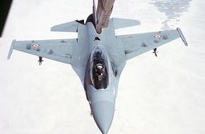 Egyptian F-16B Refueling