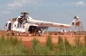 UN MI-17. @ CHAKALALA AIR BASE PINDI