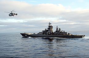 Kirov class missile cruiser.