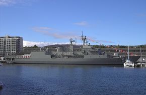 HMAS Parramatta in Hobart Feb 2008