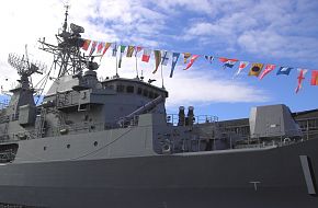 HMAS Parramatta in Hobart Feb 2008