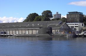 HMAS Collins in Hobart Feb 2008