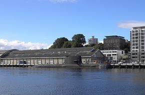 HMAS Collins in Hobart Feb 2008