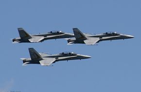 FA-18B Hornets at Royal Hobart Regatta