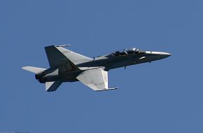 FA-18B Hornet at Royal Hobart Regatta