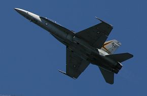 FA-18B Hornet at Royal Hobart Regatta