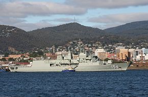 HMAS Parramatta at Royal Hobart Regatta