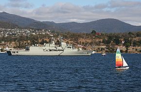 HMAS Parramatta at Royal Hobart Regatta