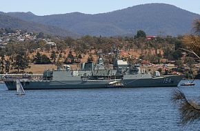 HMAS Parramatta at Royal Hobart Regatta