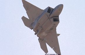 USAF F-22A Raptor Stealth Fighter