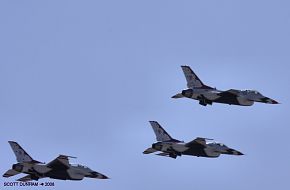 USAF Thunderbirds Flight Demonstration Team F-16 Falcon