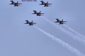 USAF Thunderbirds Flight Demonstration Team F-16 Falcon