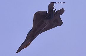 USAF F-22A Raptor Stealth Fighter