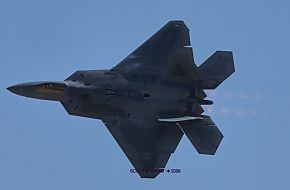 USAF F-22A Raptor Stealth Fighter